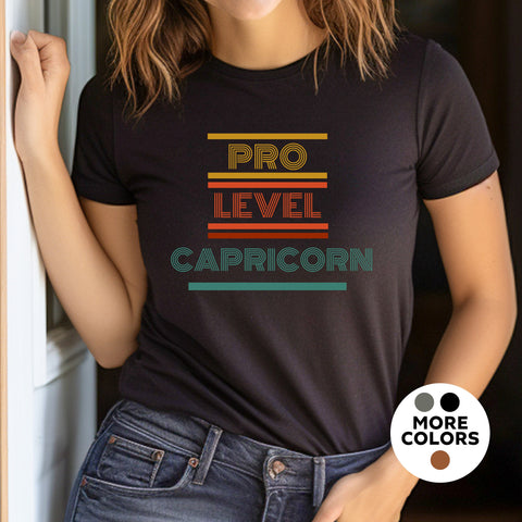 Pro level Capricorn shirt