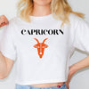 Capricorn shirt red zodiac symbol sign image star sign astrology tee t-shirt birthday gift for women t shirt